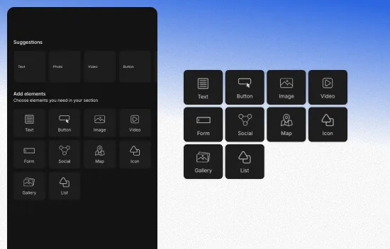 Website built with Swipy — example 3